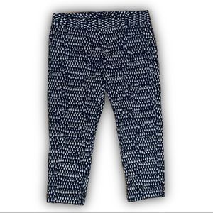Tommy Hilfiger ikat High Rise Crop Straight Leg